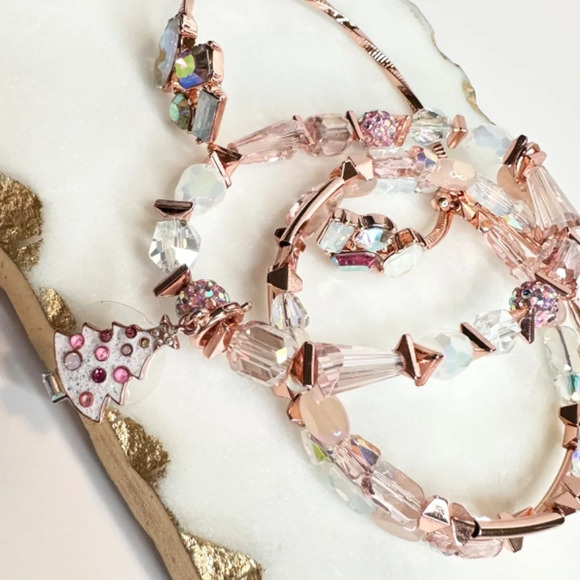 Bomb Party Holiday Stack 2023 I'm Dreaming of A Pink Christmas RBP6513 NWT - Picture 9 of 11